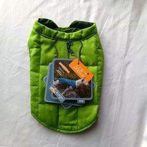 Kurgo Green reversible  XS loft dog jacket